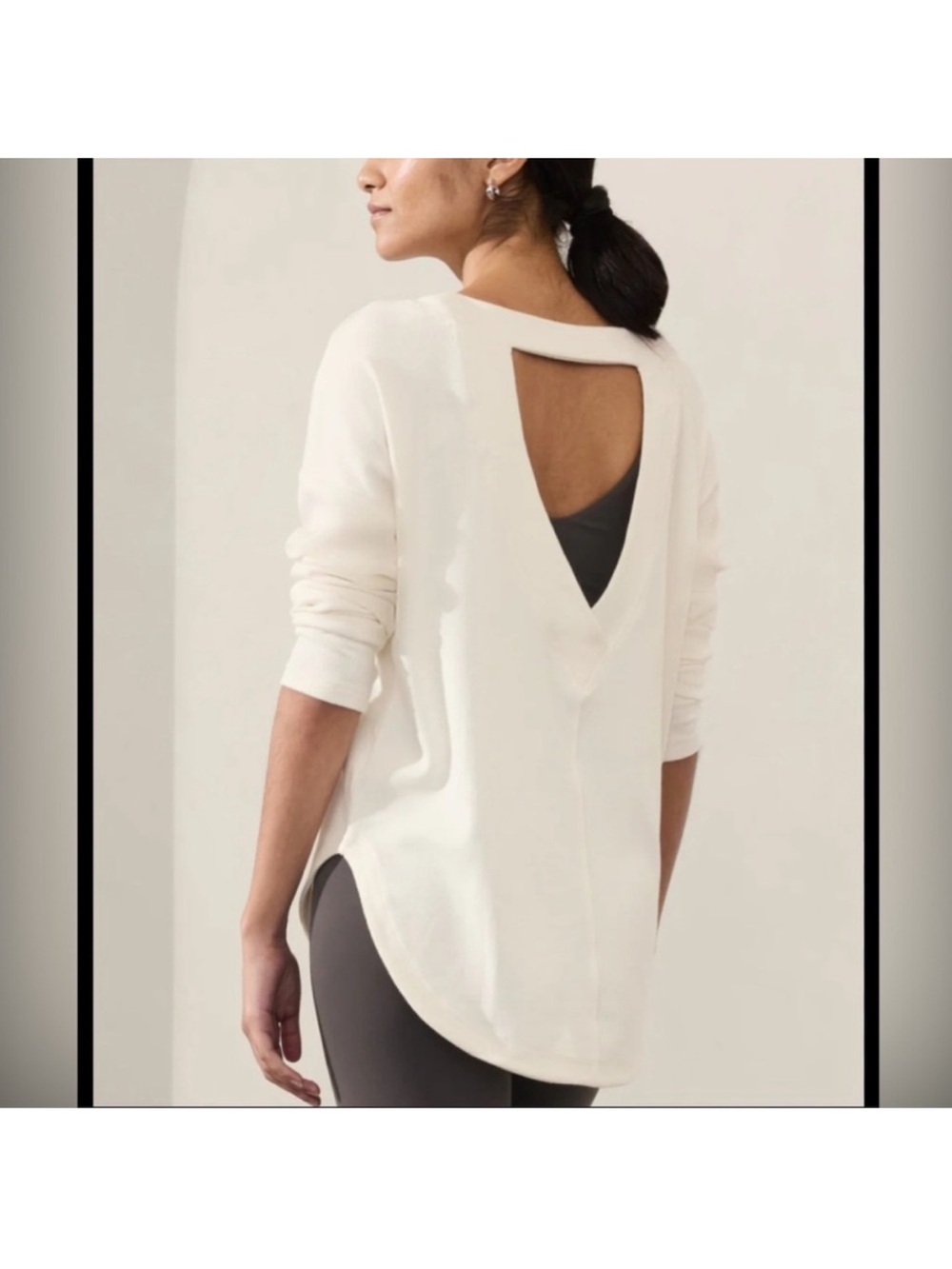 $28 NWT Oversized Athleta Presence Sweatshirt XS